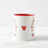 ホリデイジンジャーブレッドマンオフィシャルクッキータスター ツートーンマグカップ (中央)