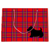 ホリデイスコティッシュテリア抱き枕 ラージペーパーバッグ