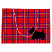 ホリデイスコティッシュテリア抱き枕 ラージペーパーバッグ