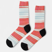 ホリデイストライプズクルーソックス ソックス (左)