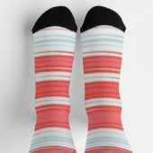 ホリデイストライプズクルーソックス ソックス (上部)