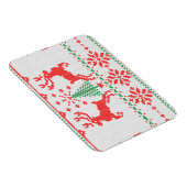 ホリデイズホワイトニット醜いセーターホディア マグネット (右側)