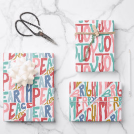 ホリデイティンズインホワイト ラッピングペーパーシート