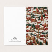 ホリデイテーマクリスマスヴィレッジ (外部フラット)