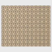 ホリデイドゥオープンスティルクリスマスラッピング紙 ラッピングペーパー (フラット)