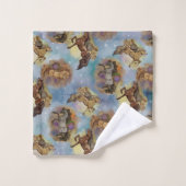 ホリデイドリームキャッチャーウエスタンホースパターン バスタオルセット (ウォッシュタオル)