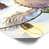 ホリデイハイランドフシズインウィンターワンダーランドマンガ ポスター (コーナー)