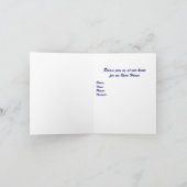 ホリデイパームツリーライトアットサンセット 招待状 (内部)