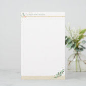 ホリデイフェスティバルアイボリーウィンターブロージュクリスマス 便箋 (スタンド正面)