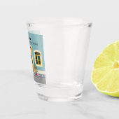 ホリデイフェスティバルポルトガルクリスマスハウス ショットグラス (右)