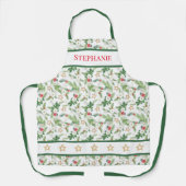 ホリデイフローラボタニカルアンドカントリースターズエプロン エプロン (正面)