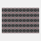 ホリデイプレイドギフトラップ ラッピングペーパーシート (正面3)