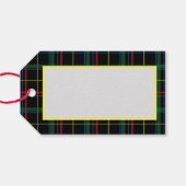 ホリデイプレイドギフトラベル ギフトタグ (裏面横)