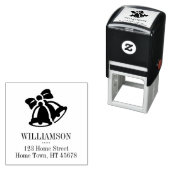 ホリデイベルズスクエア差出人住所 セルフインキングスタンプ (インサイチュ)