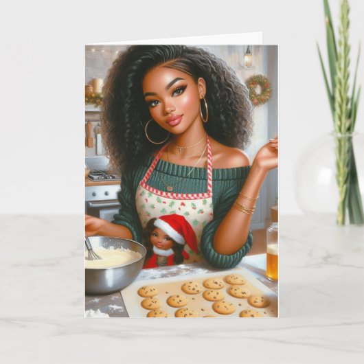 ホリデイベーキングクリスマスカード シーズンカード (正面)