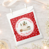 ホリデイベーキングクリスマスケーキ フェイバーバッグ (クリップ留めされた状態)