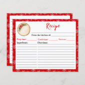 ホリデイベーキングクリスマスパイレシピ (正面/裏面)