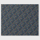 ホリデイベージホリデーパターン ラッピングペーパー (フラット)