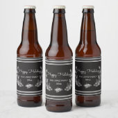 ホリデイホワイトパイン ビールラベル (ボトル)
