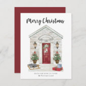 ホリデイホームメリークリスマスマイホーム シーズンカード (正面/裏面)