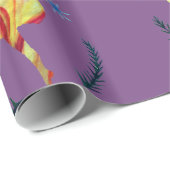 ホリデイラップバレリナウォータカラー ラッピングペーパー (ロールコーナー)