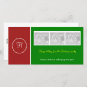 ホリデイリングや輪フォトカード シーズンカード (正面/裏面)