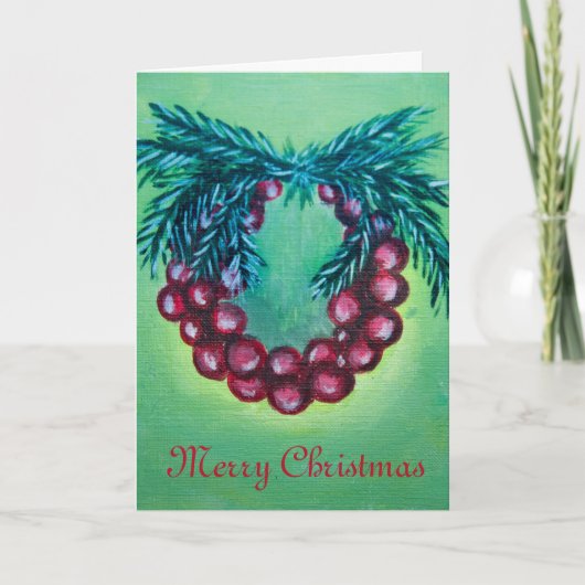 ホリデイリースクリスマスカード シーズンカード (正面)