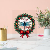 ホリデイリースドラゴンフライ アクリルサイン (ウェディング)