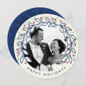 ホリデイリースフォトカード シーズンカード (正面/裏面)