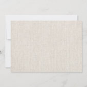 ホリデイリースポインセティアクリスマ結婚スス 招待状 (裏面)