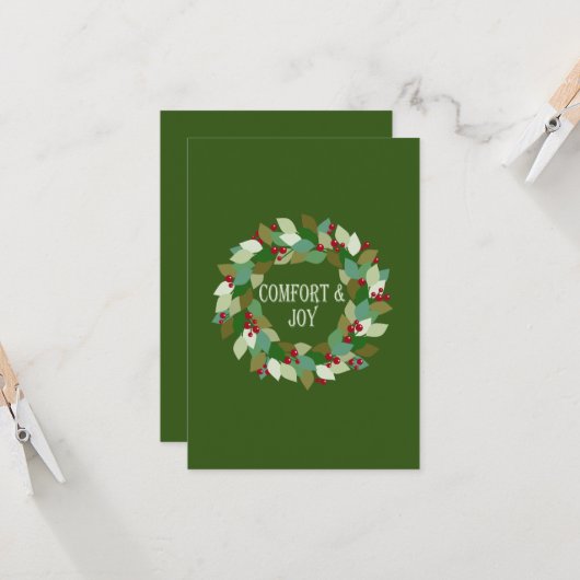 ホリデイリースレッドベリー葉ズ& (正面/裏面インサイチュ)