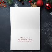 ホリデイリース、スターズnライトウィズスノー誕生日 カード