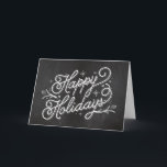 ホリデイレタリンググリーティングカード – ハッピーホリデー シーズンカード<br><div class="desc">ベリ祝ーモダン・ベリスタイリッシュー・スウィートからのシーズンとホリデーカード。</div>