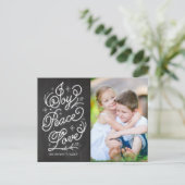 ホリデイレタリングホリディフォトカードポストカード シーズンポストカード (スタンド正面)