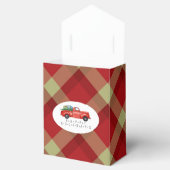 ホリデイレッドピックアップトラックの特典ボックス フェイバーボックス (オープン)