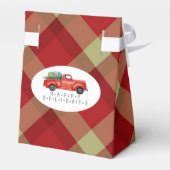 ホリデイレッドピックアップトラックの特典ボックス フェイバーボックス (裏面サイド)