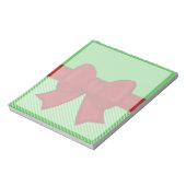 ホリデイレッドボウ ノートパッド (回転)