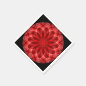 ホリデイレッド スタンダードカクテルナプキン (角)