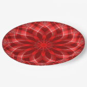 ホリデイレッド ペーパープレート (アングル)