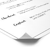 ホリデイレンタルウェルカムサイン – ビーチバケーションホームズ ポスター (角)