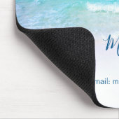 ホリデイレンタルブルー海スカイ情報 マウスパッド (コーナー)