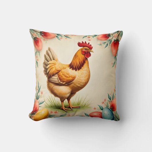 ホリデイヴィンテージイースタートレンディーコレクション クッション (正面)