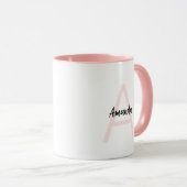 ホリデイ応援コーヒーモノグラムマグ マグカップ (正面右)