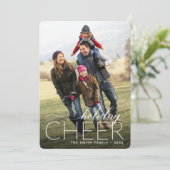 ホリデイ応援フォトカード シーズンカード (スタンド正面)