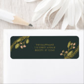 ホリデイ応援ボタニカル ラベル (インサイチュ)