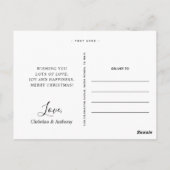 ホリデイ応援ミントグリーンファイブ写真 ポストカード (裏面)