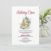 ホリデイ応援ランタンアンドバウブルズホリデーパーティー 招待状 (スタンド正面)