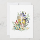 ホリデイ応援ランタンアンドバウブルズホリデーパーティー 招待状 (裏面)