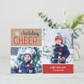 ホリデイ応援2フォトコラージュ シーズンカード (スタンド正面)