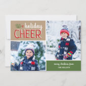 ホリデイ応援2フォトコラージュ シーズンカード (正面)